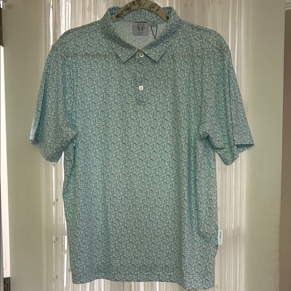 Men's Golf Polo Chevron Open - Foray Golf Trophy Collection